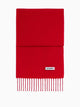 Slim wool scarf