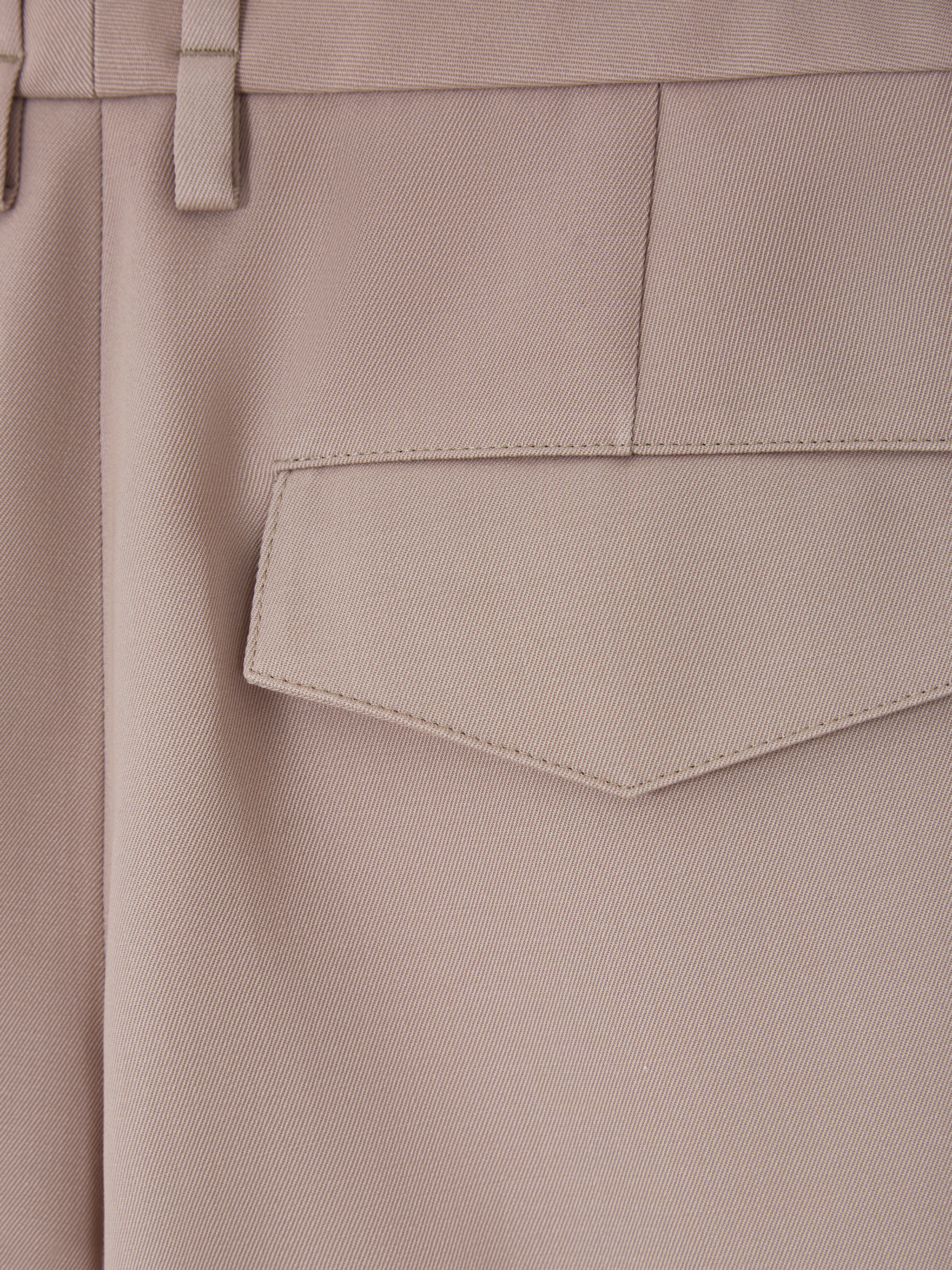 Gabardine trousers