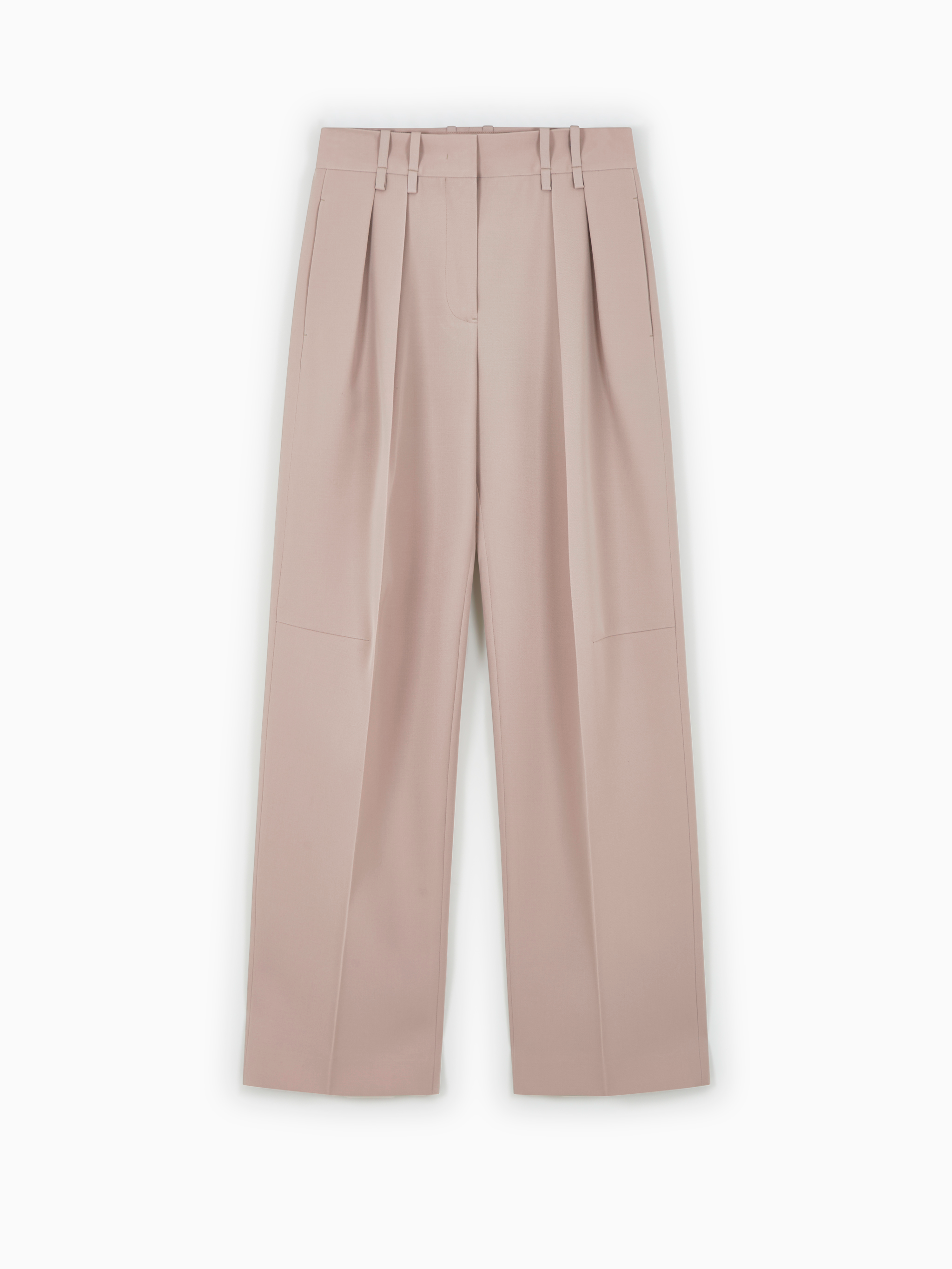 Gabardine trousers