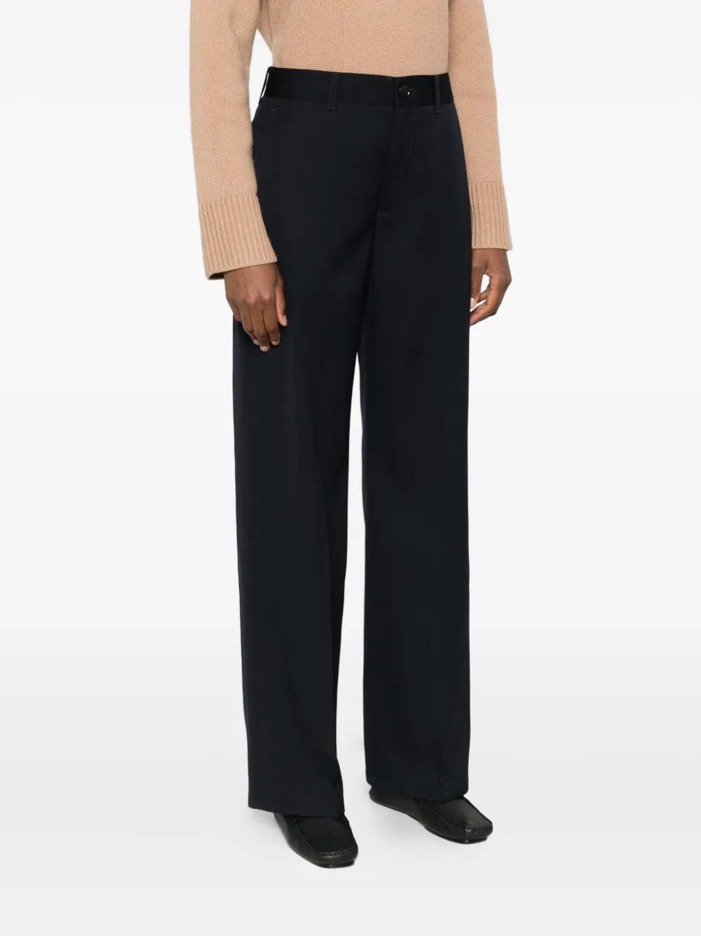 Straight-leg trousers