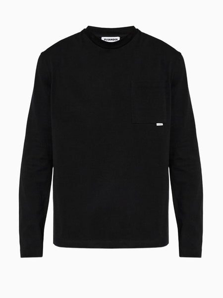 トップス Jil Sander Gimmick Design Long Sleeves Jil Sander LOGO T
