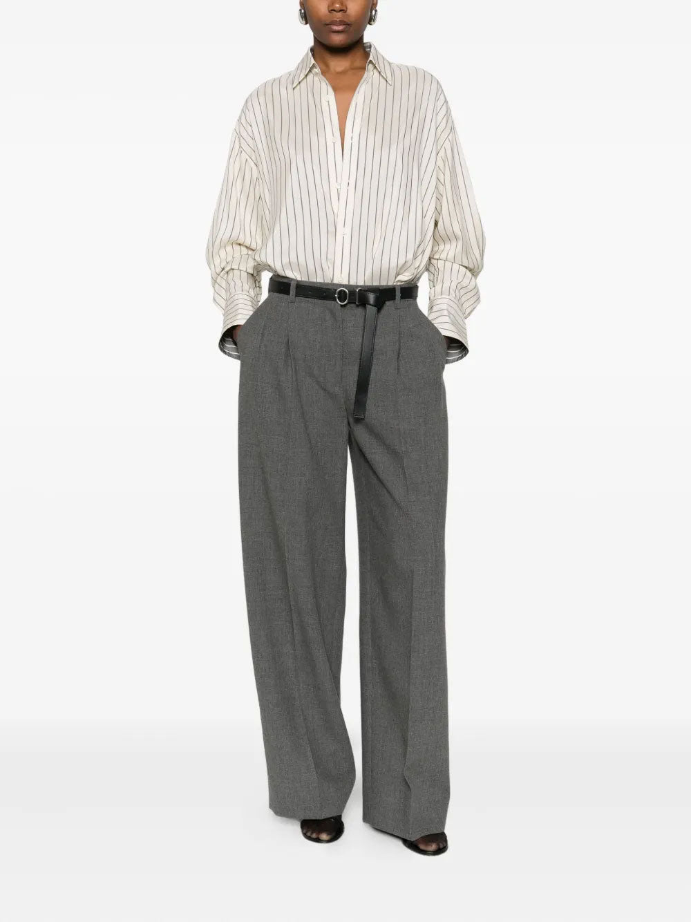 Belted trousers | Jil Sander | OTTODISANPIETRO