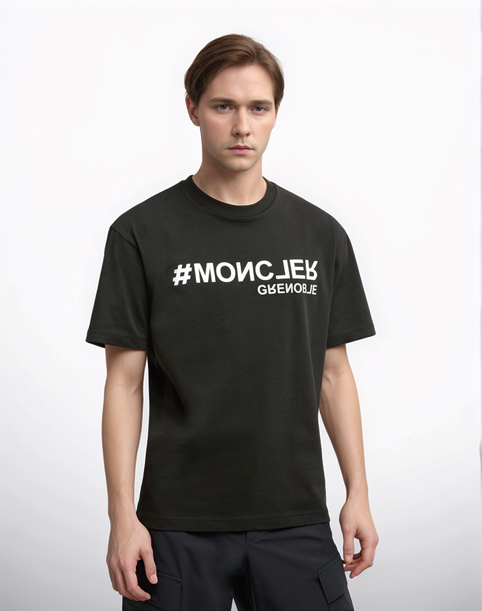 Mirrored logo t-shirt | Moncler Grenoble | OTTODISANPIETRO Mirrored logo t-shirt | Moncler Grenoble | OTTODISANPIETRO