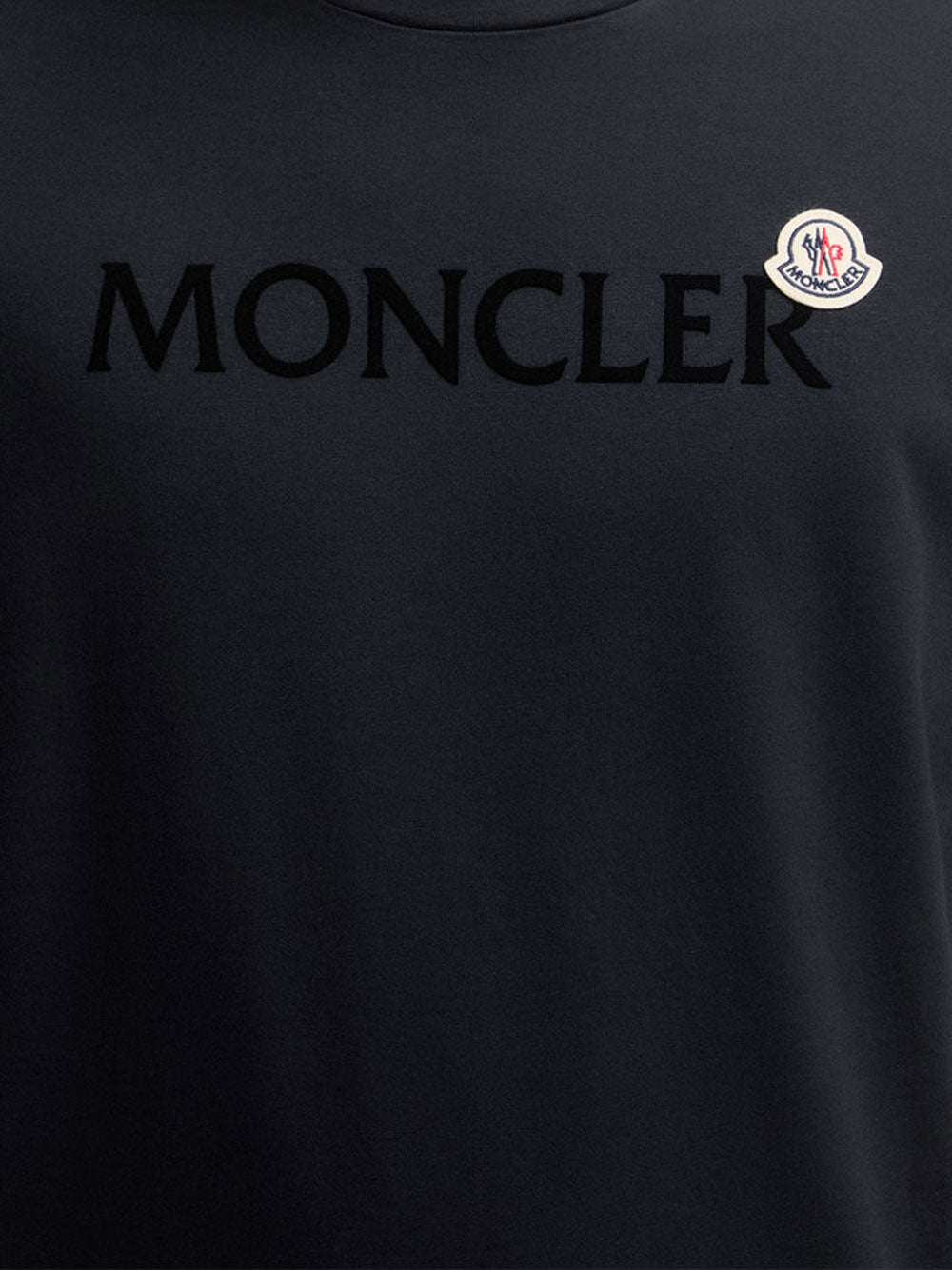 Flocked logo t-shirt | Moncler | OTTODISANPIETRO