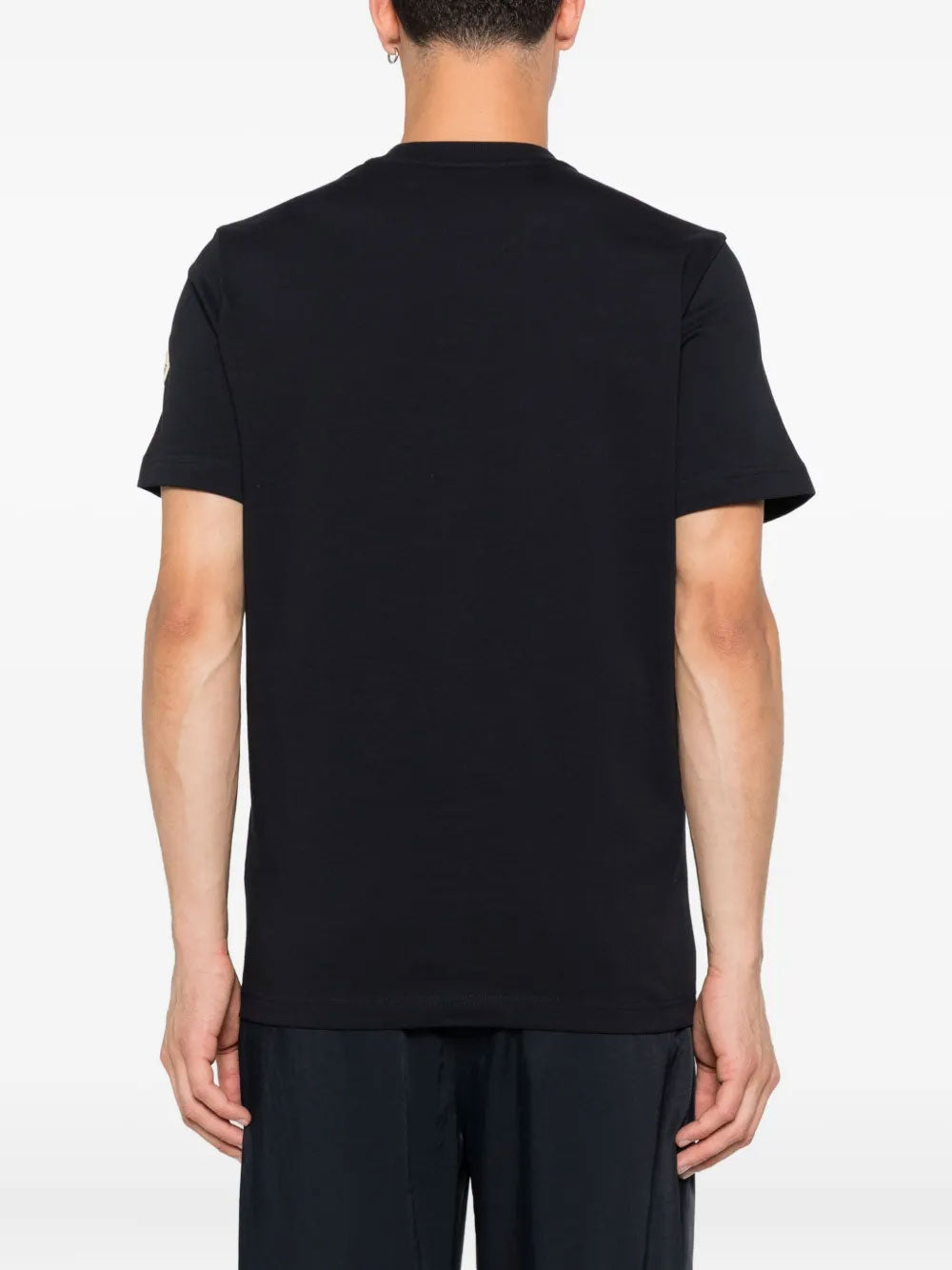Embroidered Tricolour logo t-shirt | Moncler | OTTODISANPIETRO