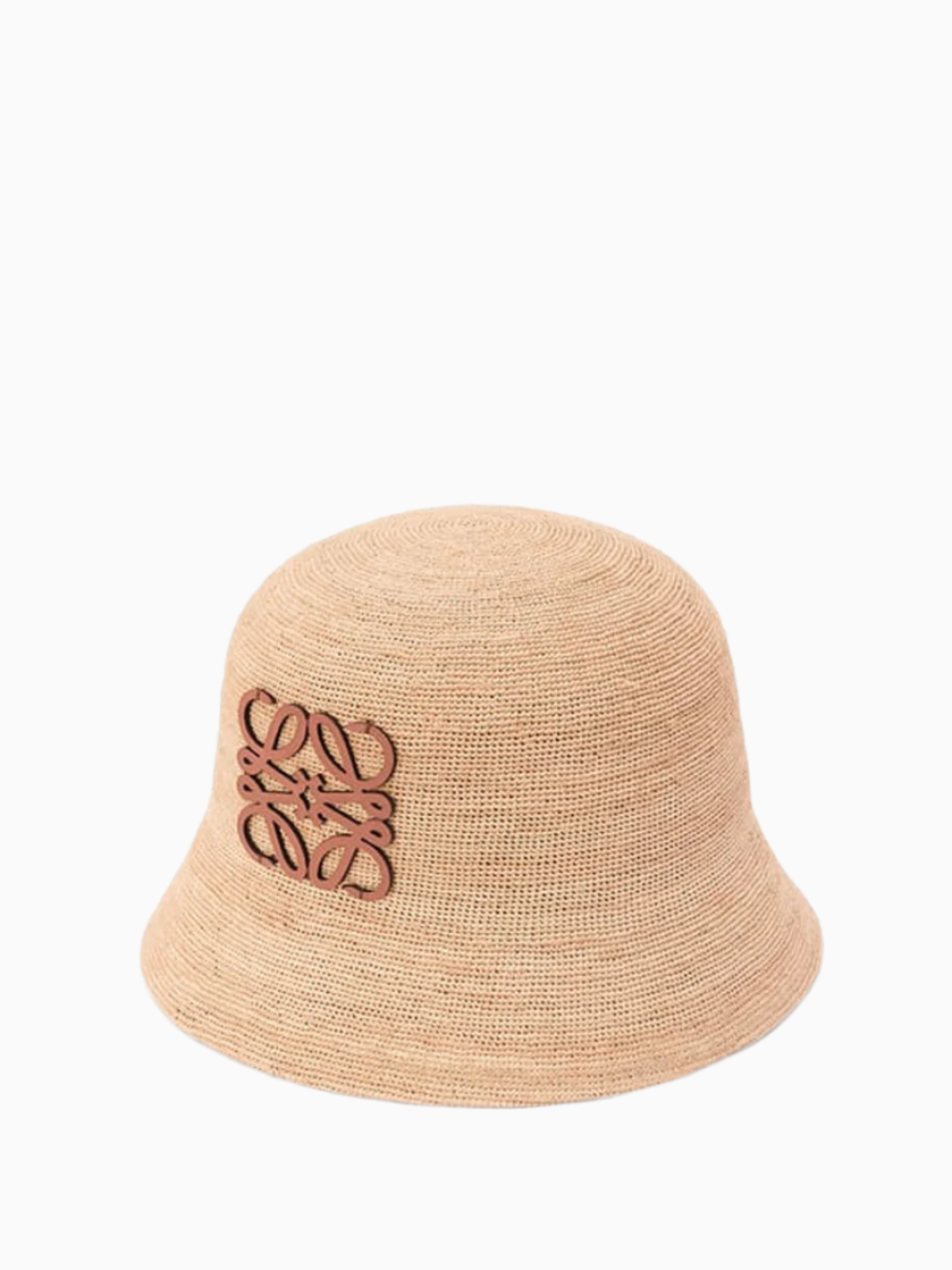 Raffia bucket hat