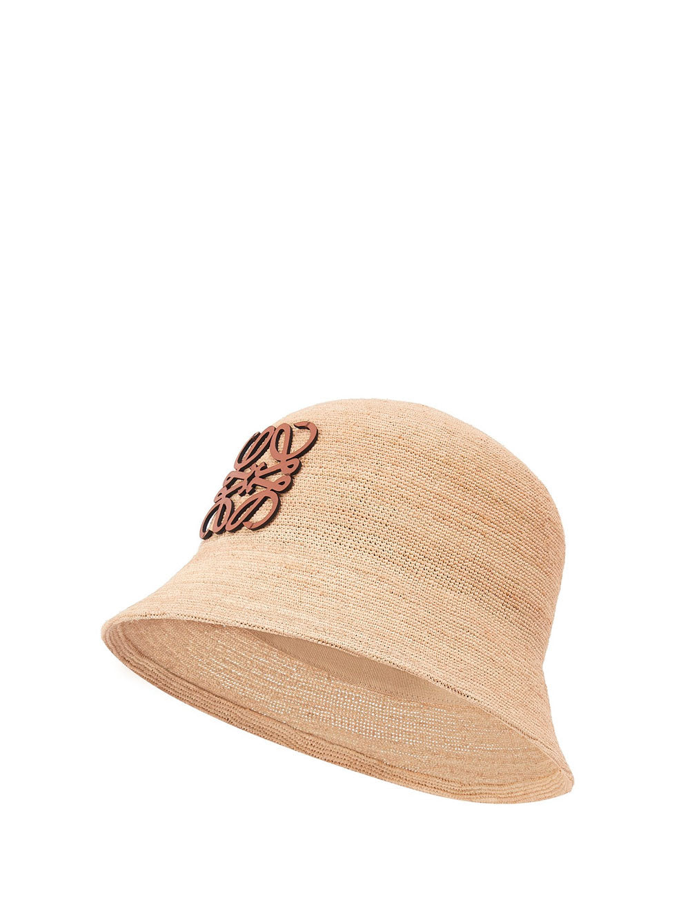 Raffia bucket hat