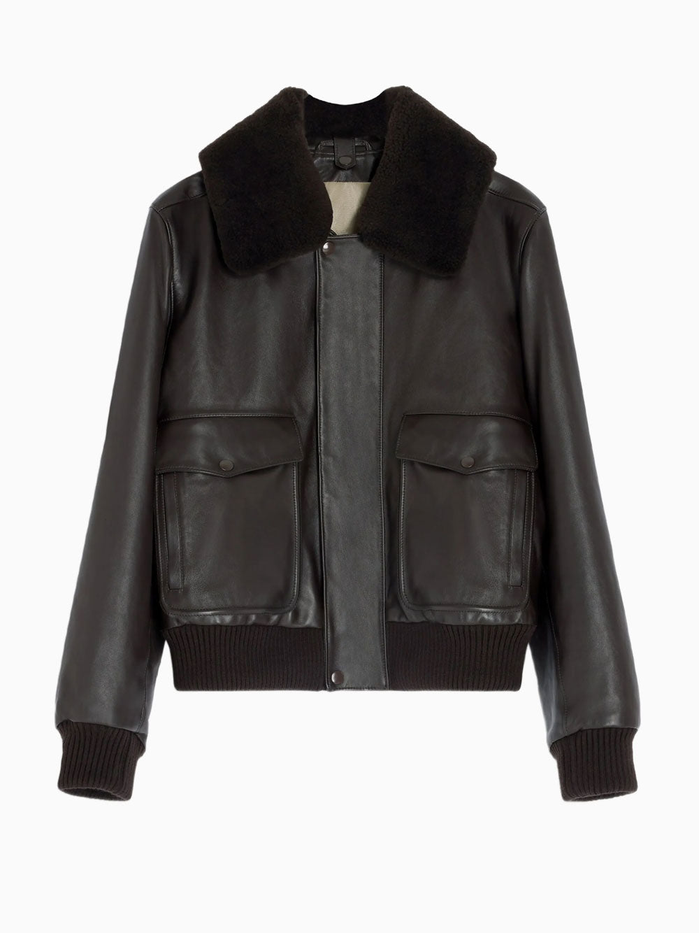 Boxy leather jacket | Lemaire | OTTODISANPIETRO