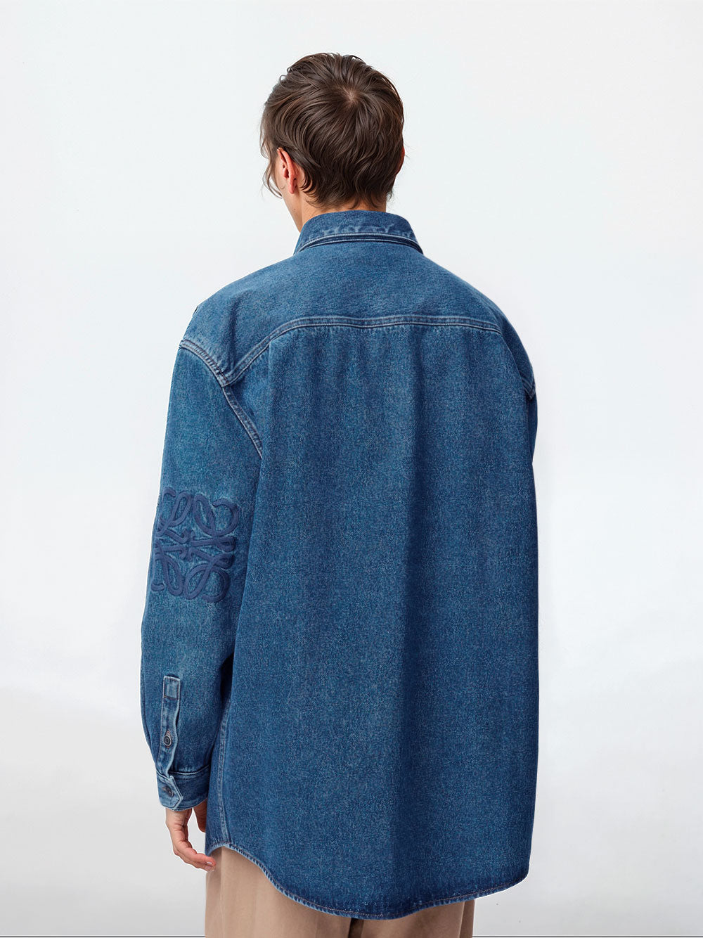 Denim overshirt
