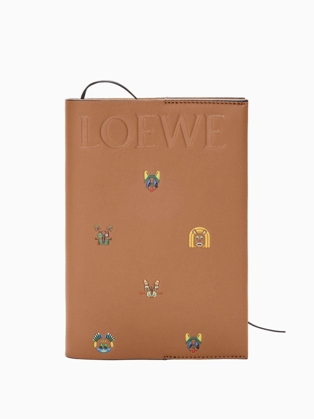 LOEWE ノート LOEWE Logo-embossed leather notebook | NET-A-PORTER