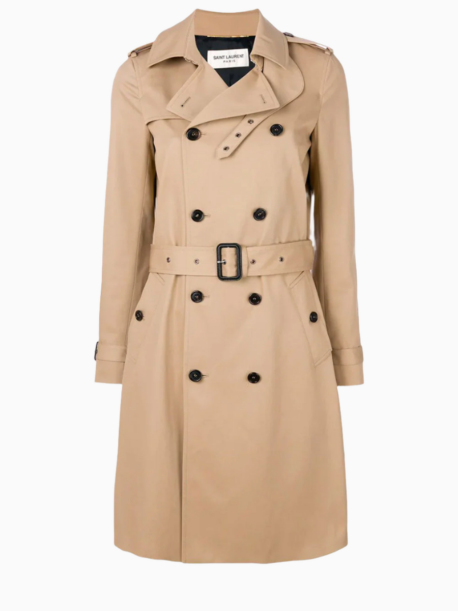Belted classic trench coat | Saint Laurent | OTTODISANPIETRO
