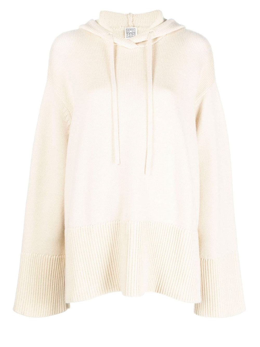Wool-blend hoodie