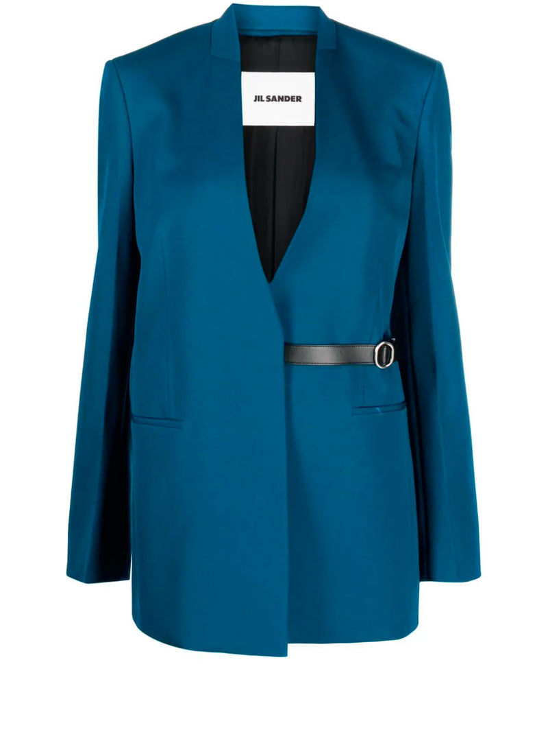 Tailored belted jacket