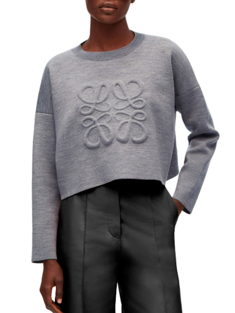 Anagram sweater in wool