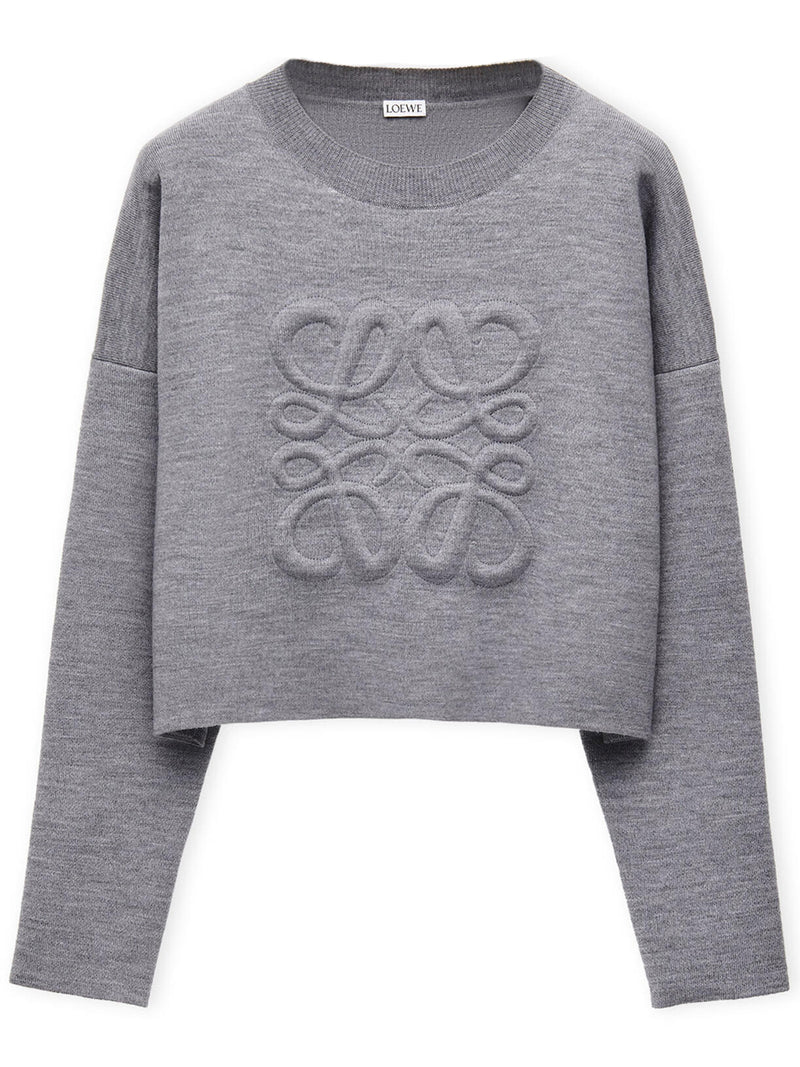 Anagram sweater in wool
