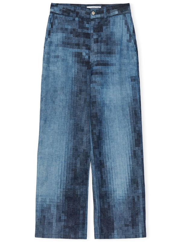 Pixelated jeans