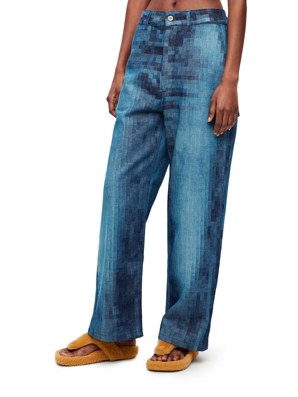 Pixelated jeans