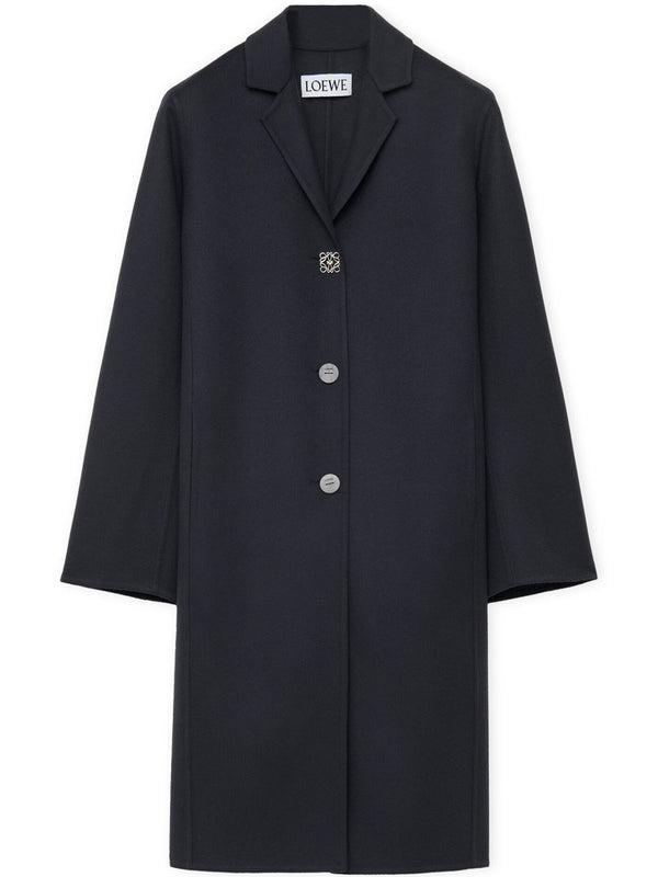 Coat in wool and cashmere