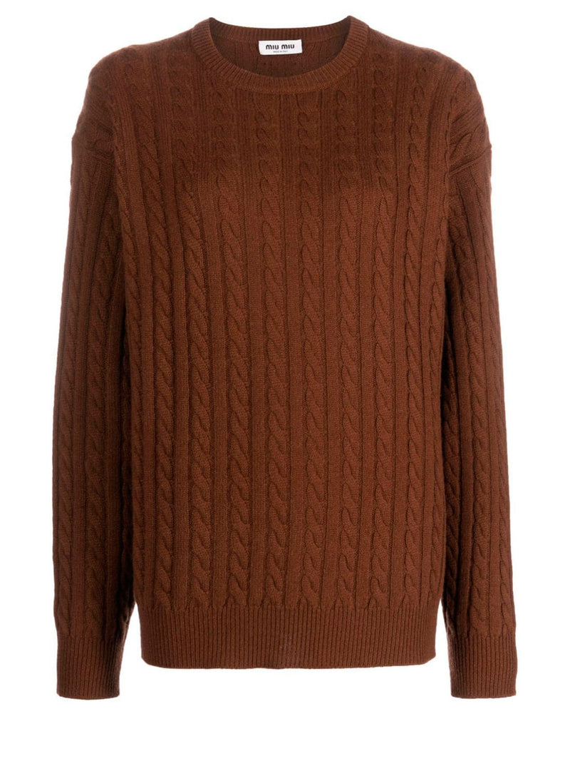 Eight-knit cashmere jumper
