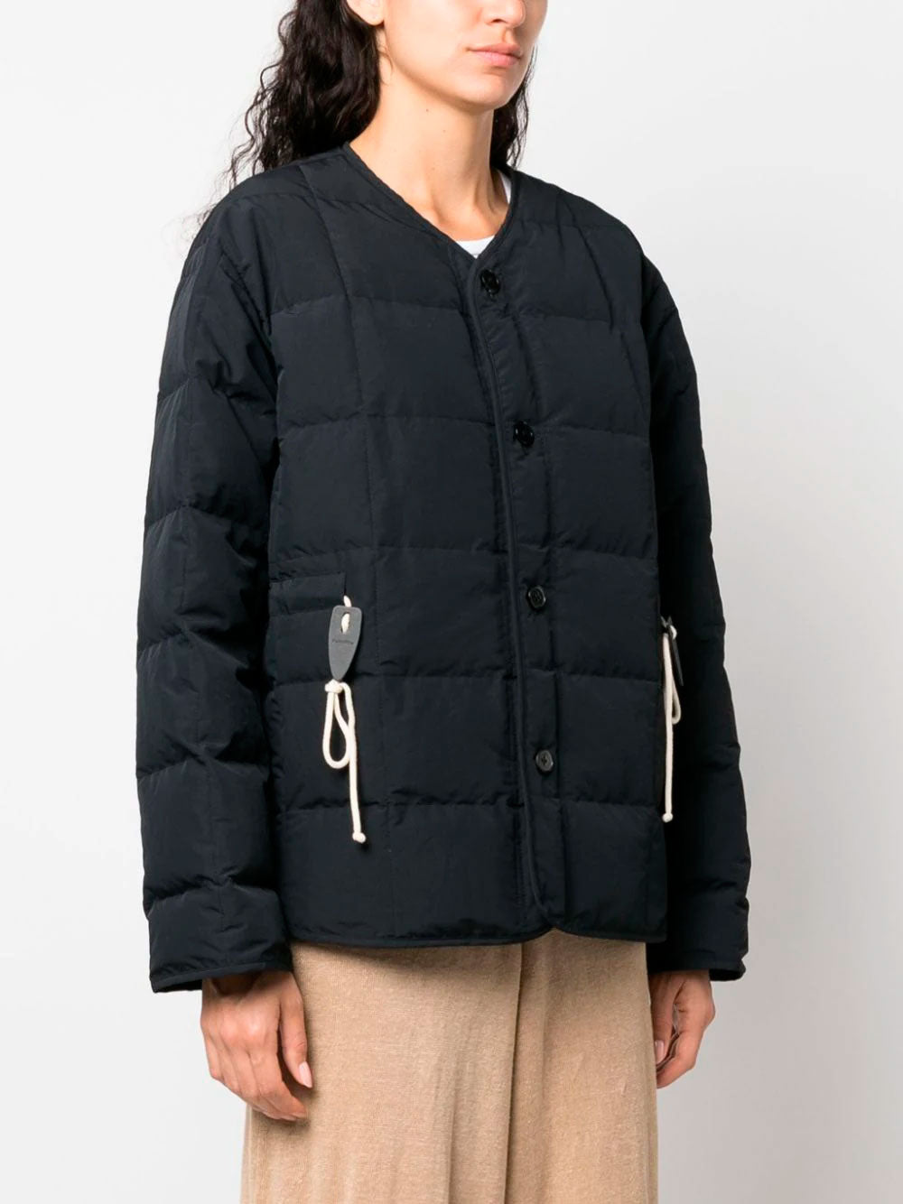Quilted collarless jacket Jil Sander OTTODISANPIETRO