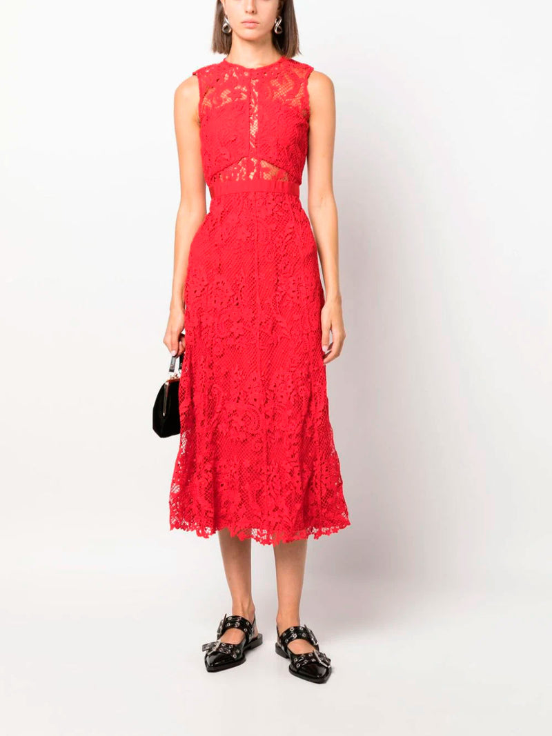 Chantilly lace dress