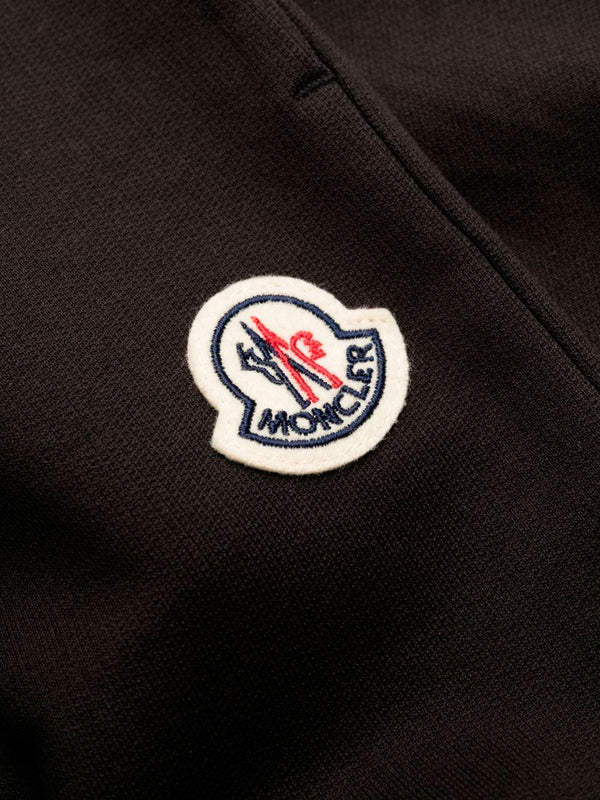 logo-patch cotton jogging pants