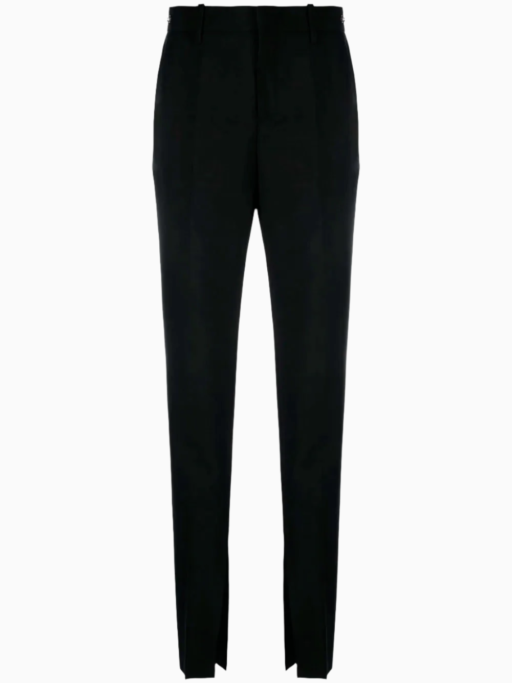 Horsebit wool tailored trousers