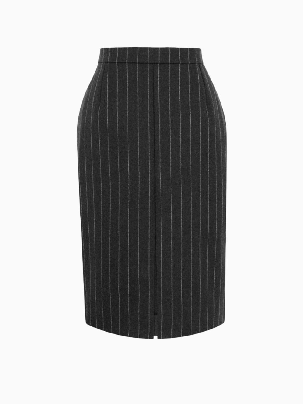 Striped pencil skirt