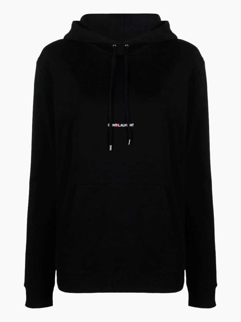 Logo print hoodie