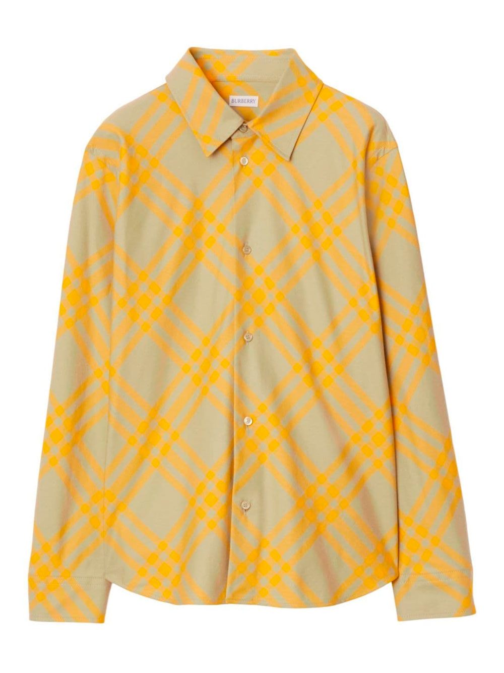 Checked flannel overshirt