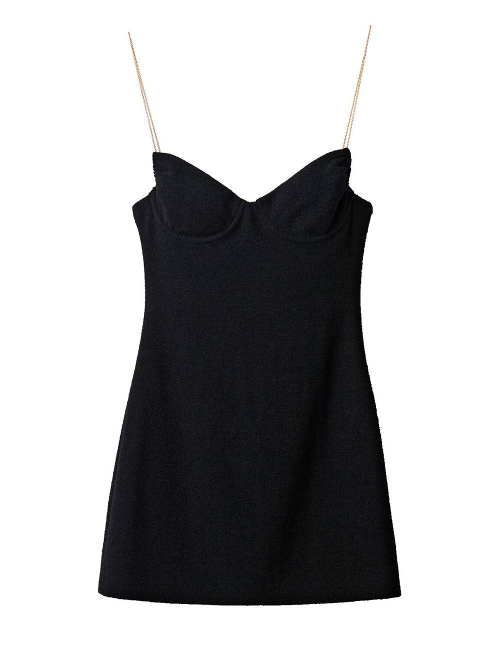 Sweetheart-neck minidress