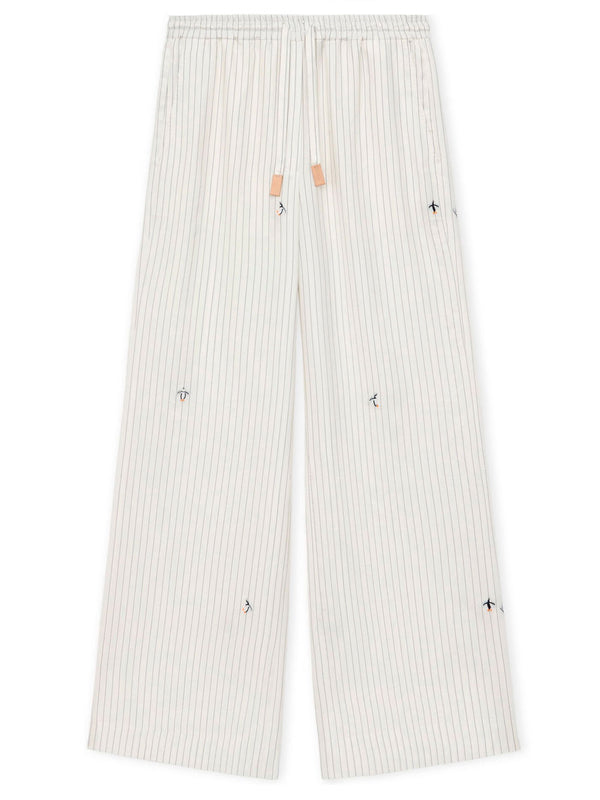 Pantalón de tipo pijama colaboración LOEWE x Suna Fujita