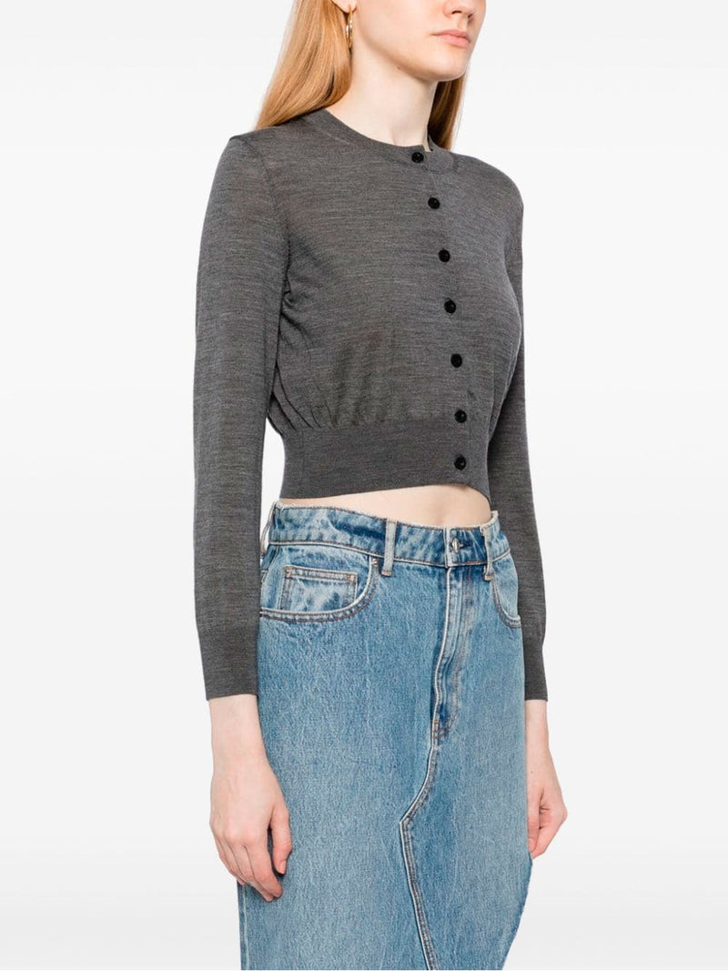 T by alexander wang clearance cropped sweater