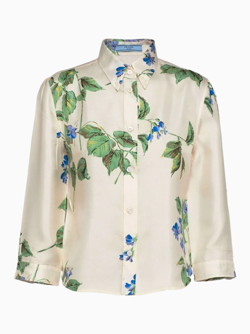 Camisa con estampado floral