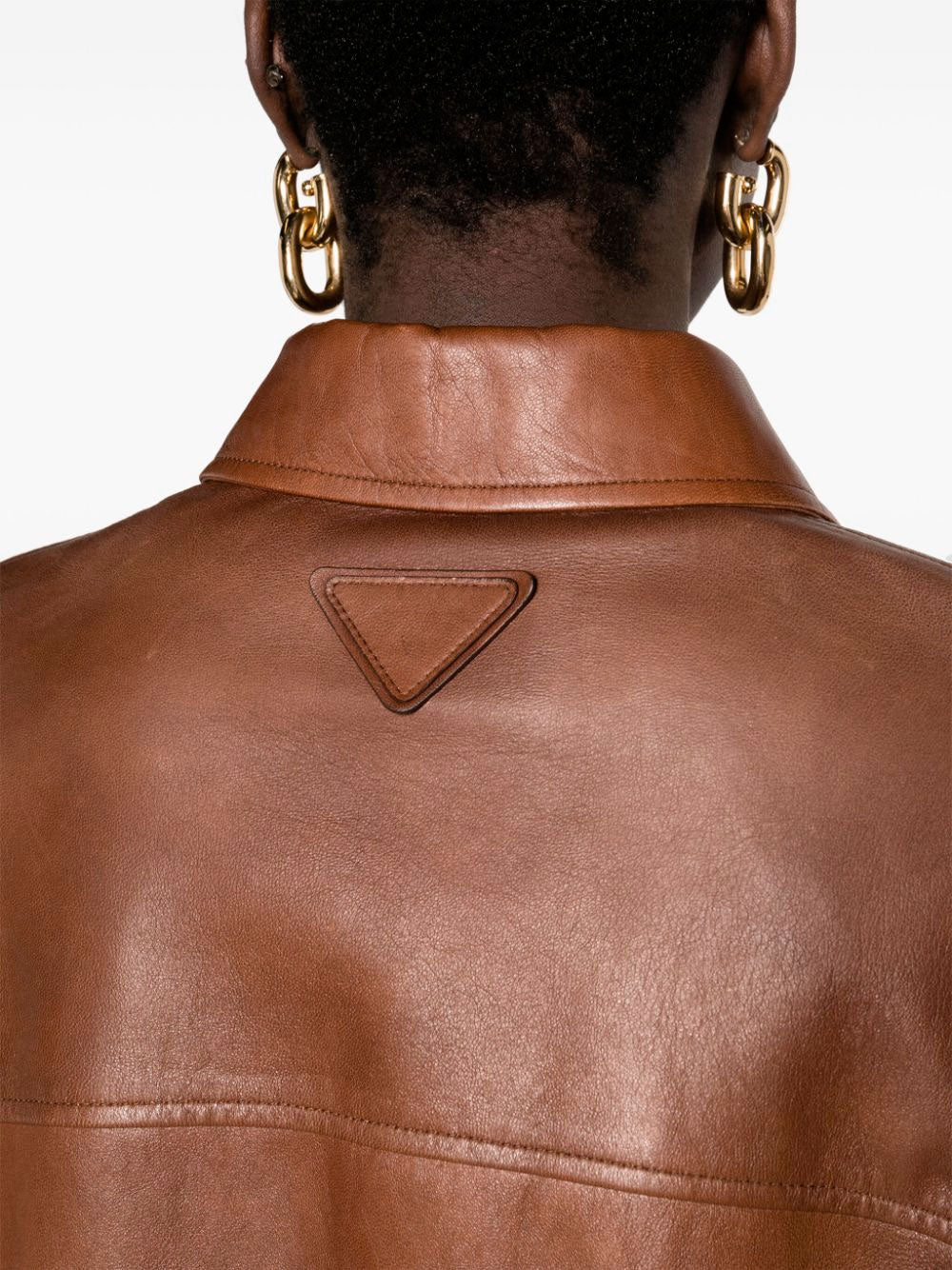 Triangle-logo jacket