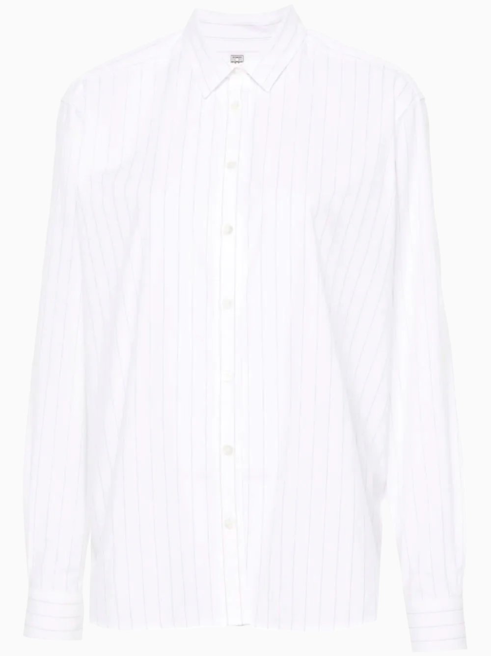 Pinstripe cotton shirt