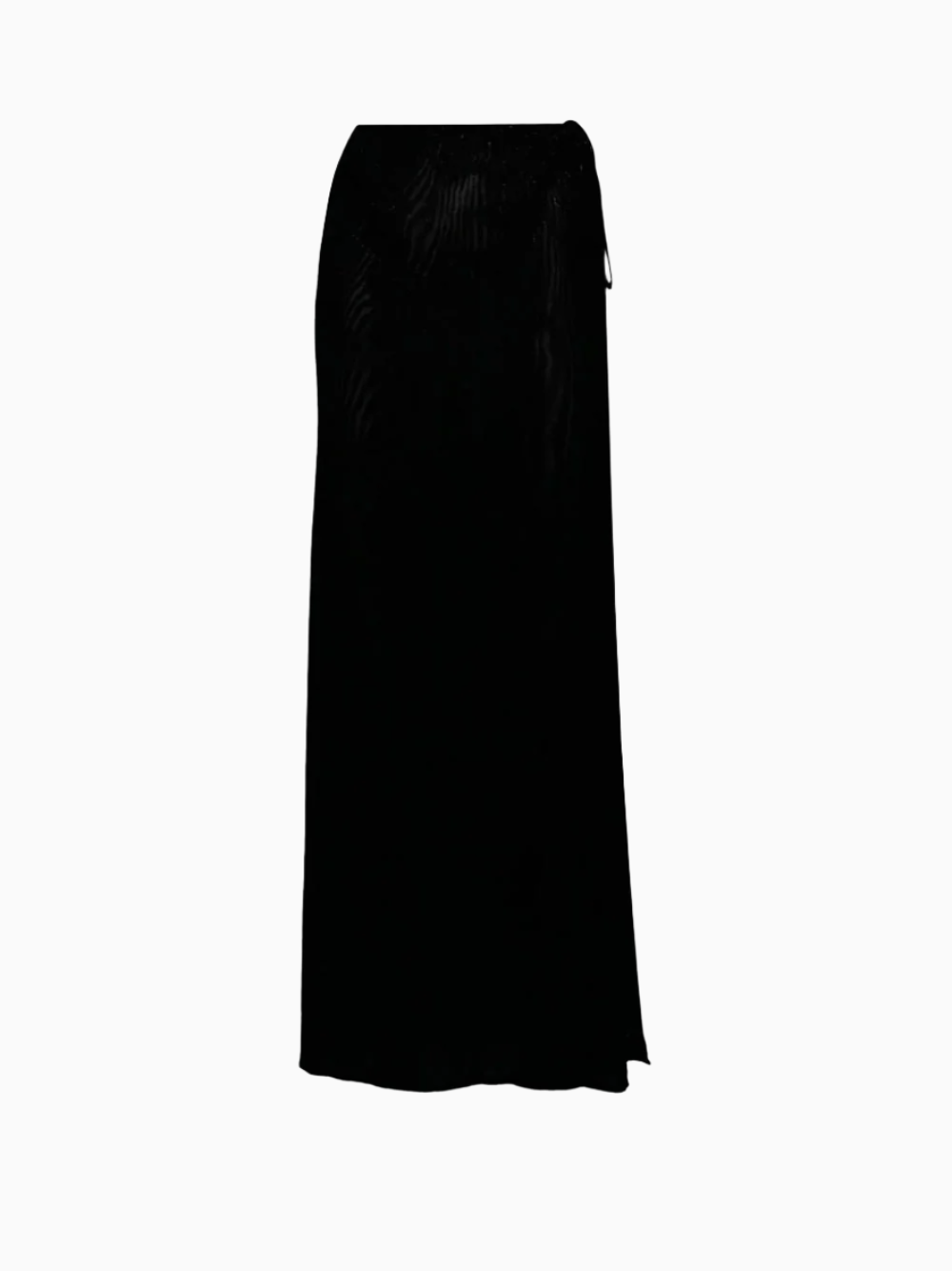 Long wrap skirt