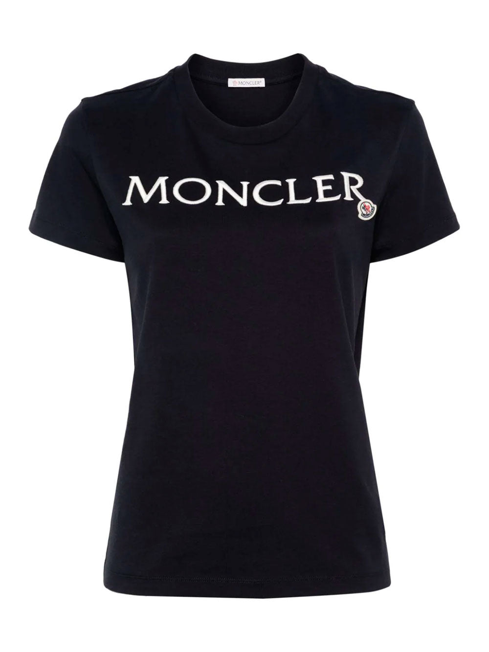 Logo-embroidered T-shirt