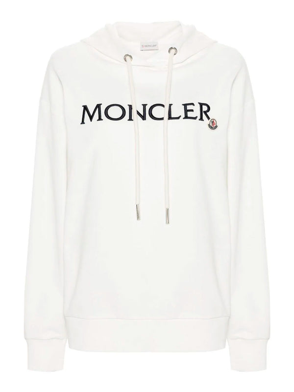 Logo-embroidered hoodie