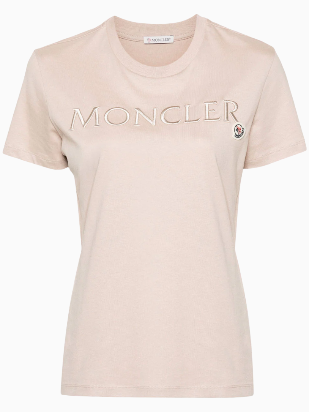 Logo-embroidered T-shirt