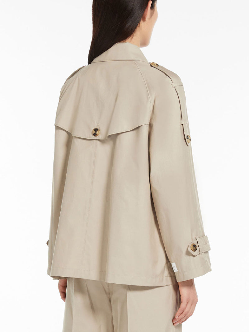 Dtrench short trench coat