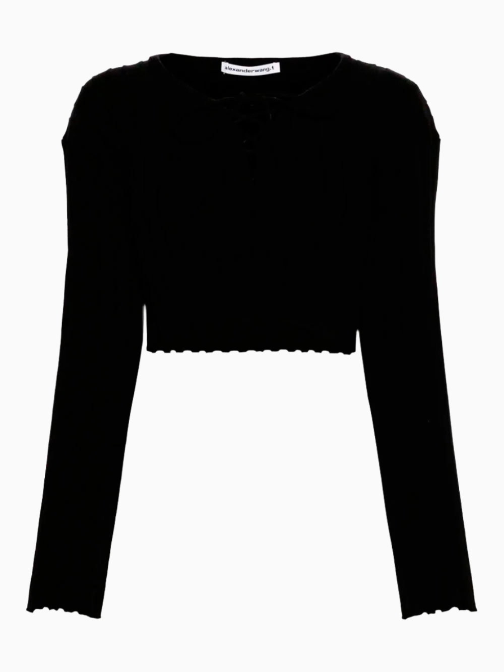 Ribbed cropped jumper