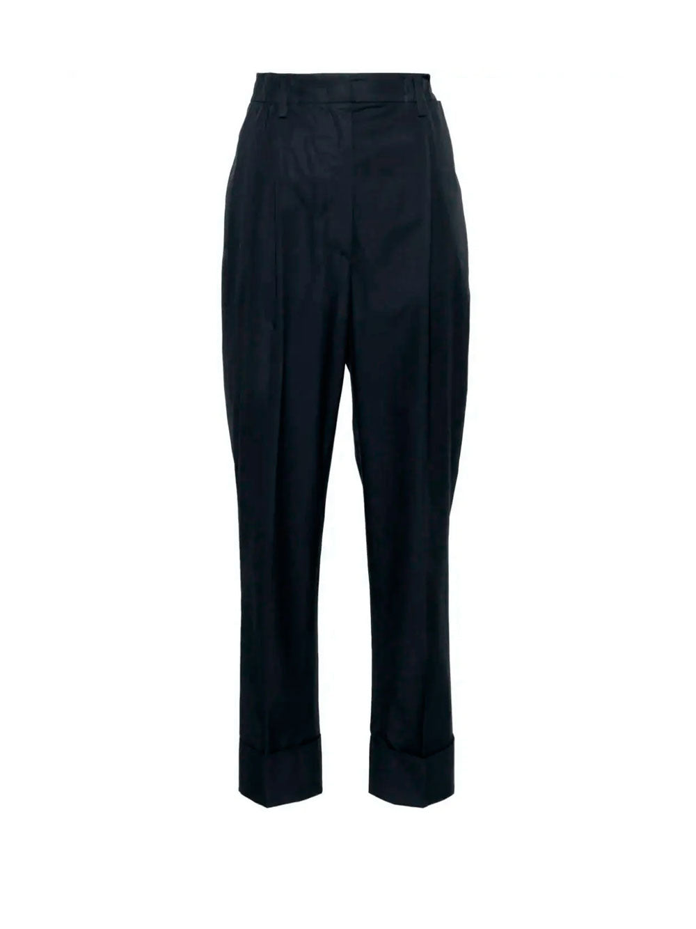 Pleat-detail trousers