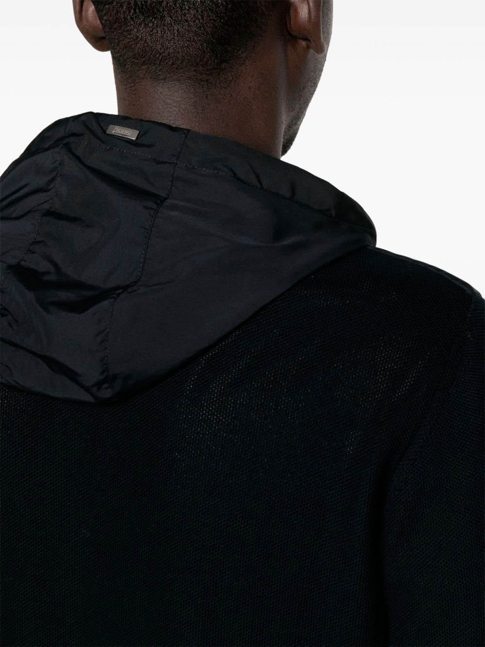 Contrast-panel jacket