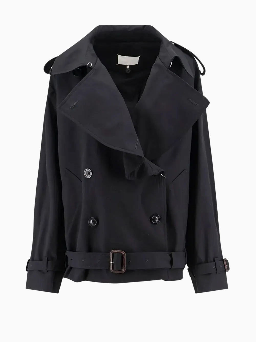Short trench jacket