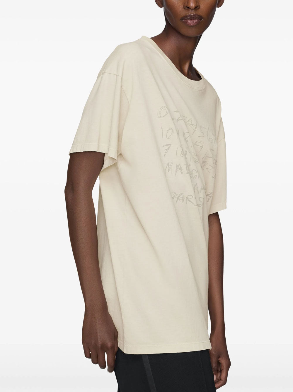Numbers-print T-shirt | Maison Margiela | OTTODISANPIETRO