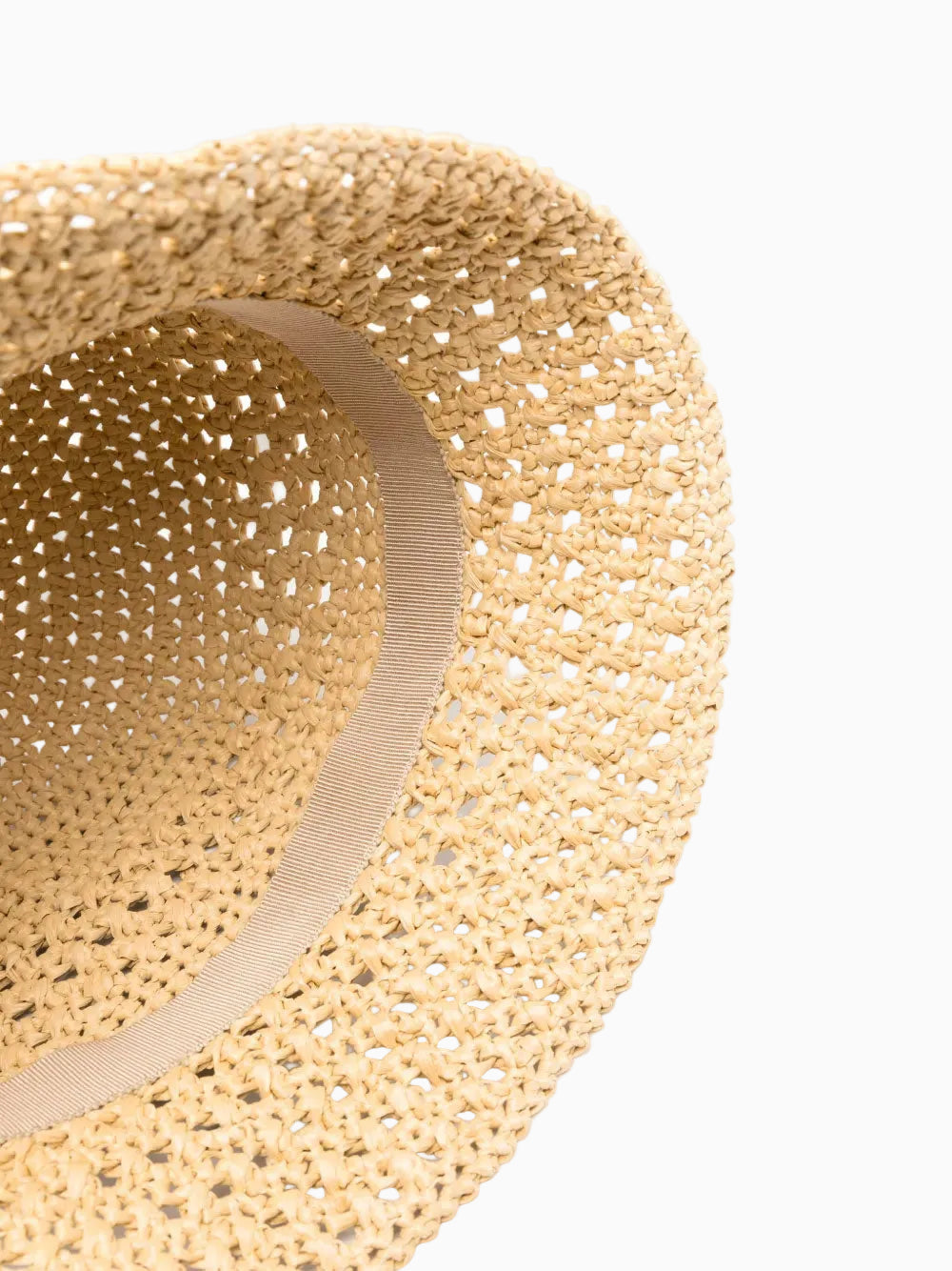 Raffia bucket hat