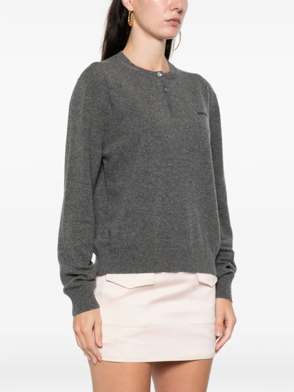 Cashmere logo sweater