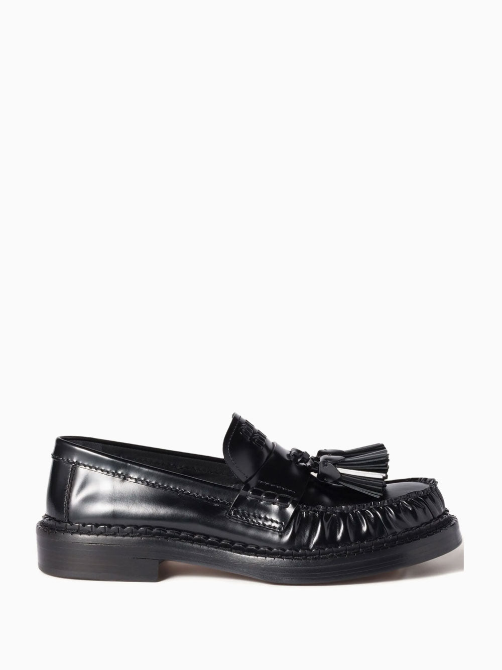 Patent leather loafers | Prada | OTTODISANPIETRO