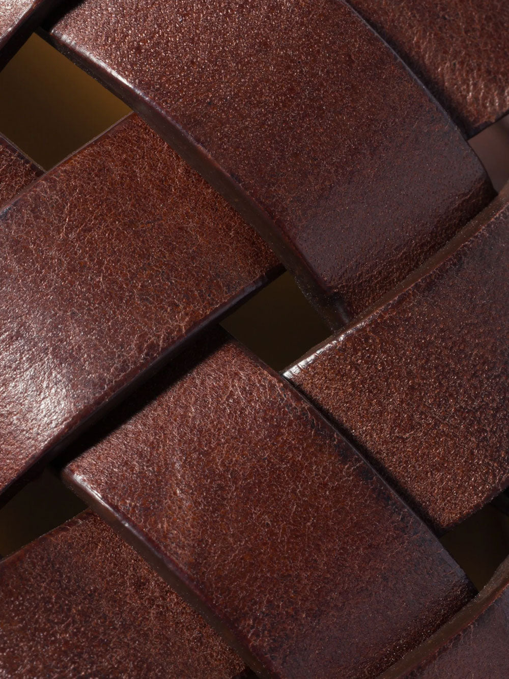 Sandalias de cuero trenzado